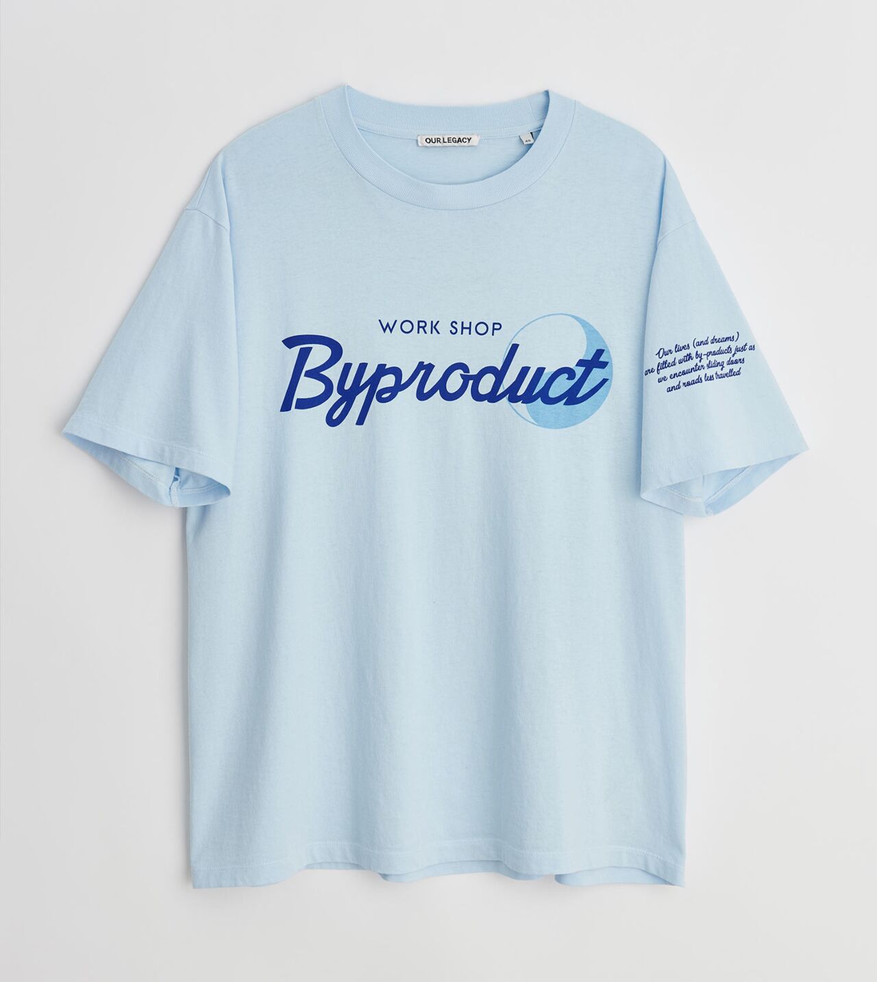  T-shirt manche courte Bleu Ciel en S