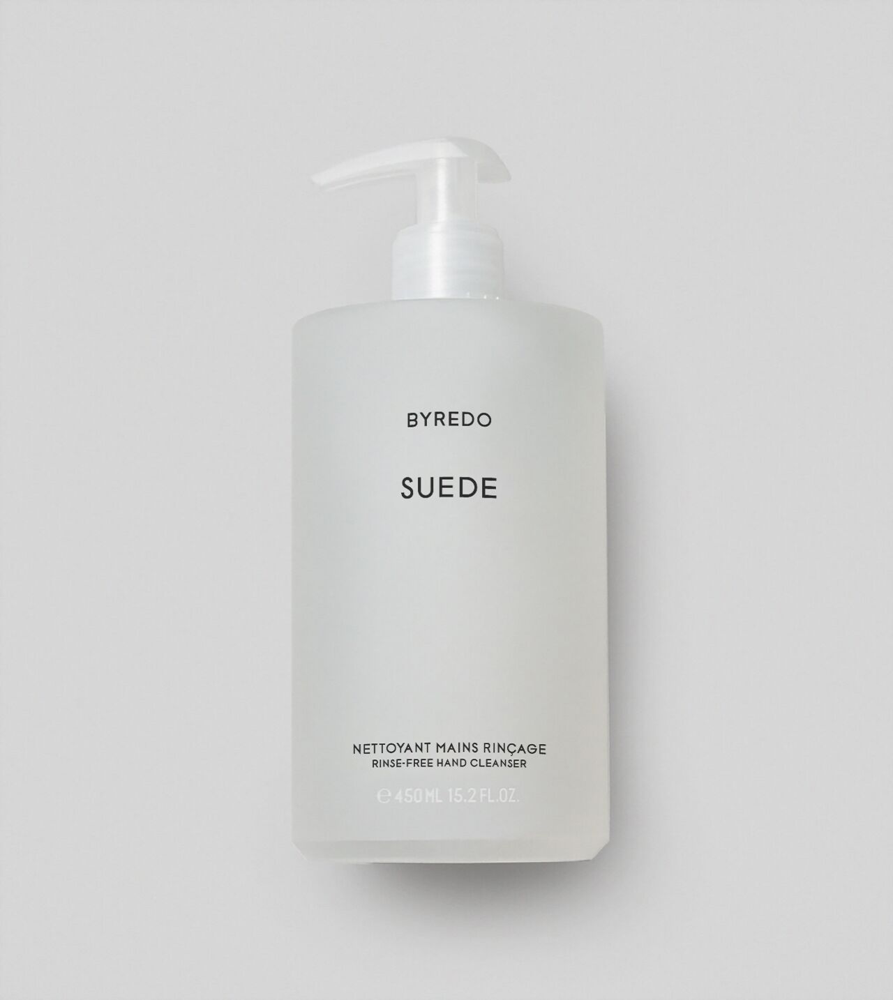 Suede Rinse-free hand cleanser