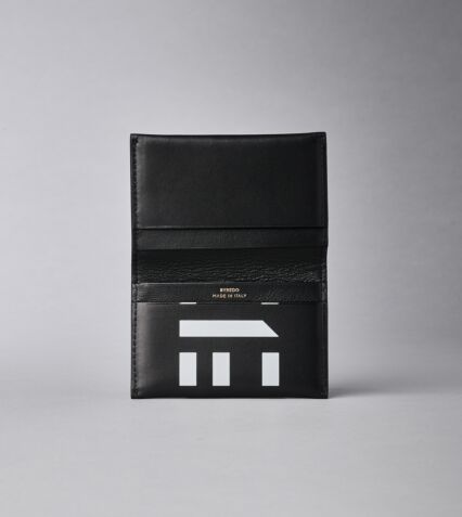 Picture of Byredo Business card holder in Black printed leather