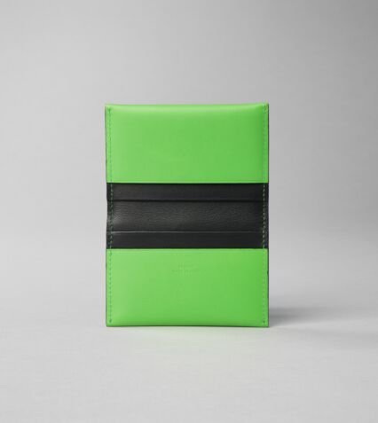 Picture of Byredo Business card holder in Green leather
