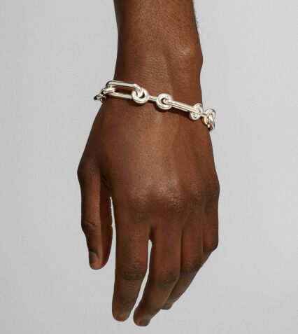 Picture of Byredo Value Chain Silver Bracelet 10 links