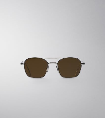 Maeda Sunglasses in Palladium brown