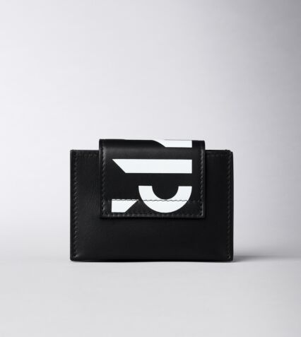 Picture of Byredo Umbrella Wallet in Black printed leather